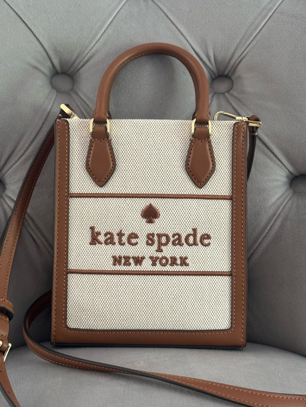 KATE SPADE ♠️ Ellie Canvas Mini Tote